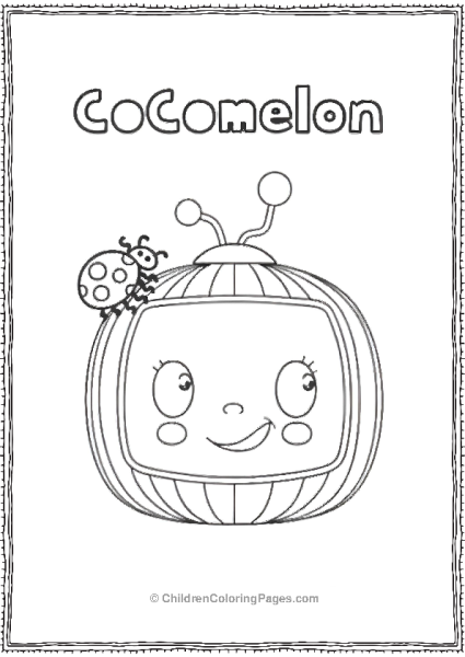 Cocomelon Logo Free PDF Printable