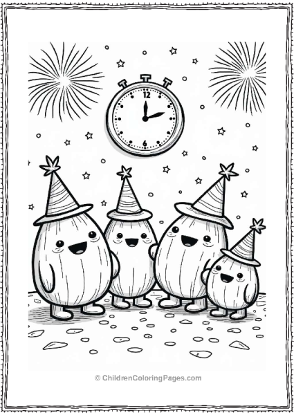 Cocomelon New Year S Eve Celebration Free PDF Printable