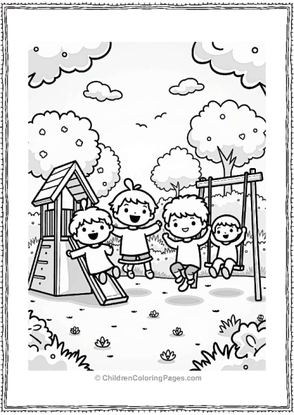 Cocomelon Playground Fun With Friends Free PDF Printable