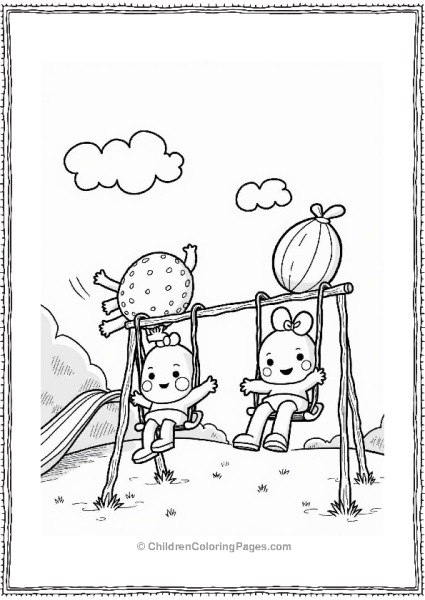 Cocomelon Playtime In The Playground Free PDF Printable