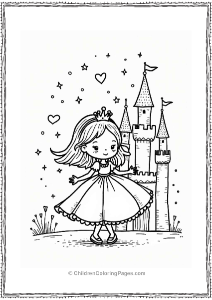 Cocomelon Princess In A Magical Castle Free PDF Printable