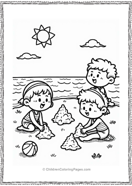 Cocomelon Summer Beach Fun Free PDF Printable