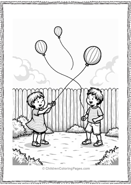 Cocomelon Water Balloon Fight Free PDF Printable