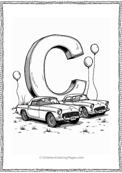 Cool Classic Car Rally Free PDF Printable