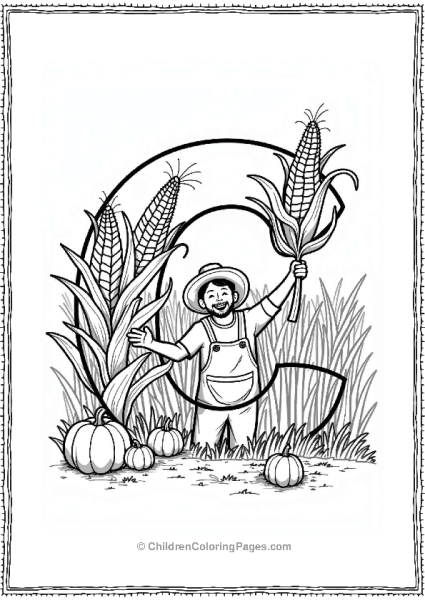 Crisp Corn Harvest Festival Free PDF Printable