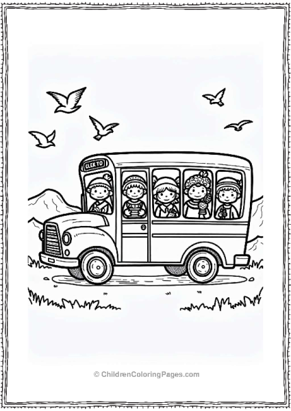 Cultural School Bus Celebration Free PDF Printable