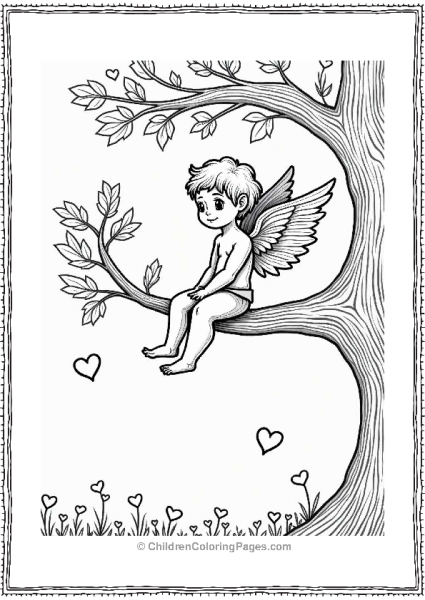 Cupid And The Love Tree Free PDF Printable