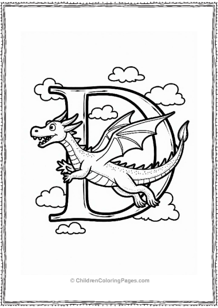 Daring Dragon In Flight Free PDF Printable