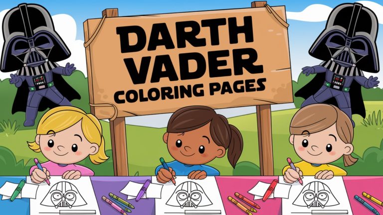 Darth Vader Coloring Pages