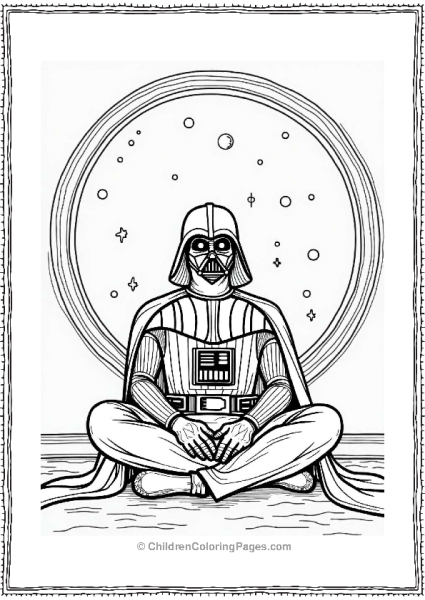 Darth Vader’s Calm Corner Free PDF Printable