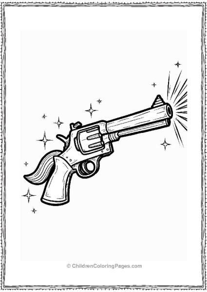 Deadpool Unicorn Gun Coloring Page Free PDF Printable