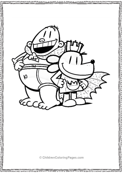 Dog Man And Captain Underpants Free PDF Printable