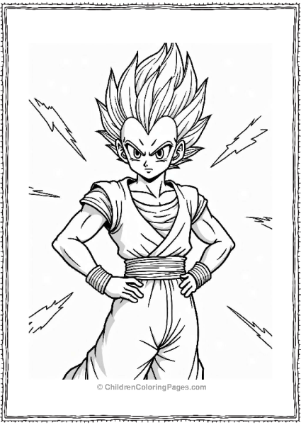 Dragon Ball Z Character’s Battle Readiness Free PDF Printable