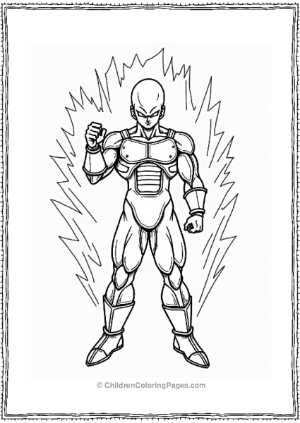 Dragon Ball Z Character’s Perfect Form In Dragon Ball Z Free PDF Printable