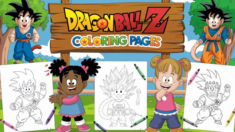 Dragon Ball Z Coloring Pages