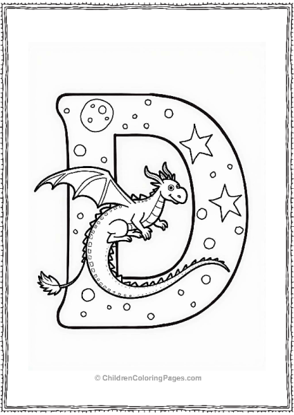 Dragon Flying Against The Moon Free PDF Printable