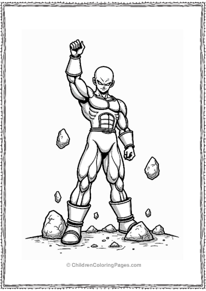 Evil Frieza’s Menacing Grin Free PDF Printable