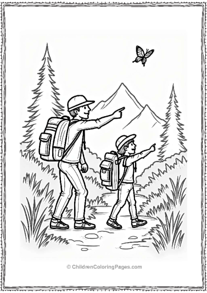 Father’s Day Family Hiking Adventure Free PDF Printable