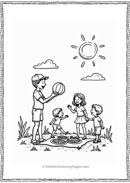 Father’s Day Picnic And Play Free PDF Printable