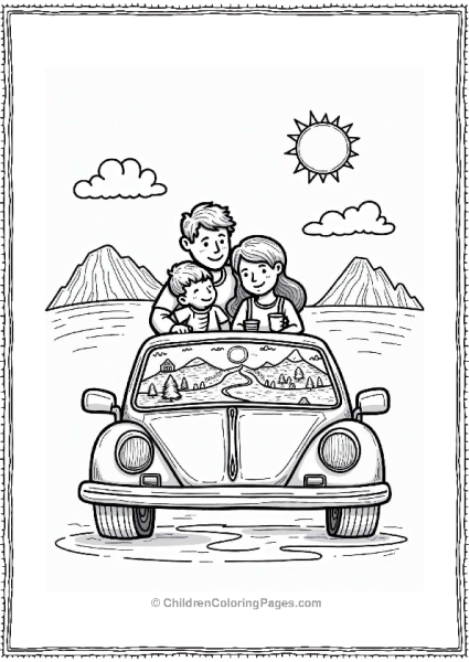 Father’s Day Road Trip Map Adventure Free PDF Printable