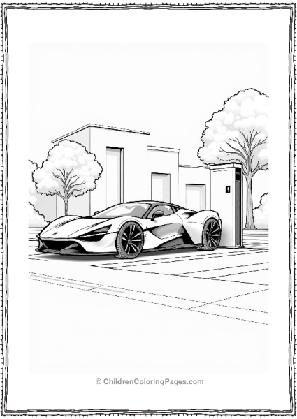 Ferrari Electric Vehicle Charging Station Free PDF Printable