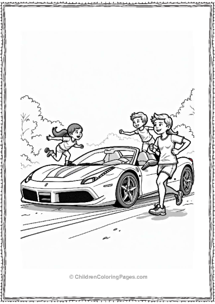 Ferrari Family Sports Day Activities Free PDF Printable