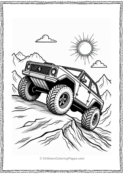 Ferrari Off Road Adventure Free PDF Printable