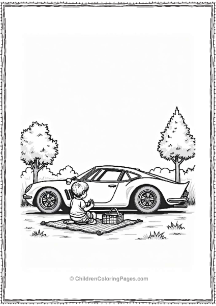 Ferrari Picnic Adventure Free PDF Printable