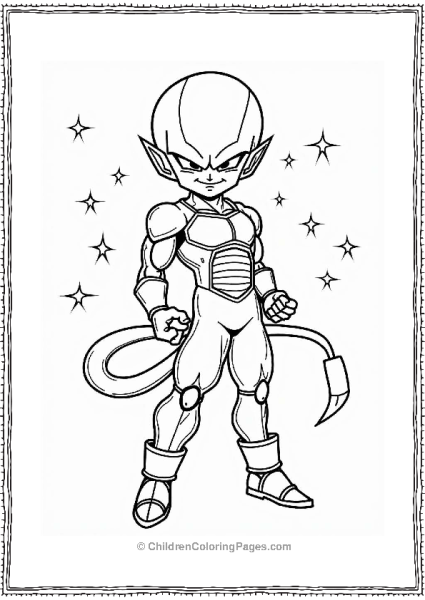 Frieza’s Final Form In Space Free PDF Printable