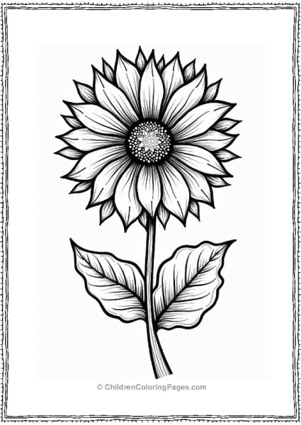 Geometric Flower Tattoo Design Free PDF Printable