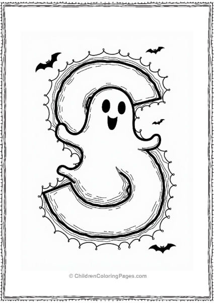 Ghostly Shadow In A Haunted House Free PDF Printable