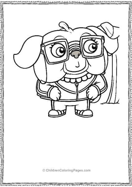 Grandma Pug From Chip And Potato Free PDF Printable