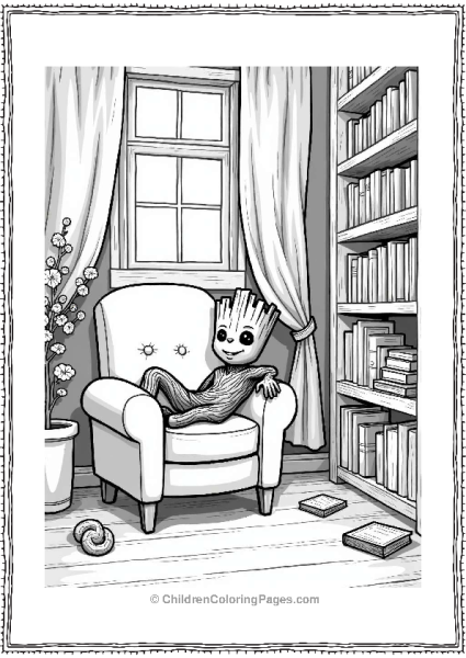 Groot’s Cozy Nook Overview Free PDF Printable