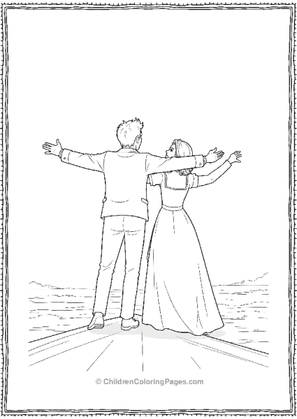 Jack And Rose On Titanic Free PDF Printable