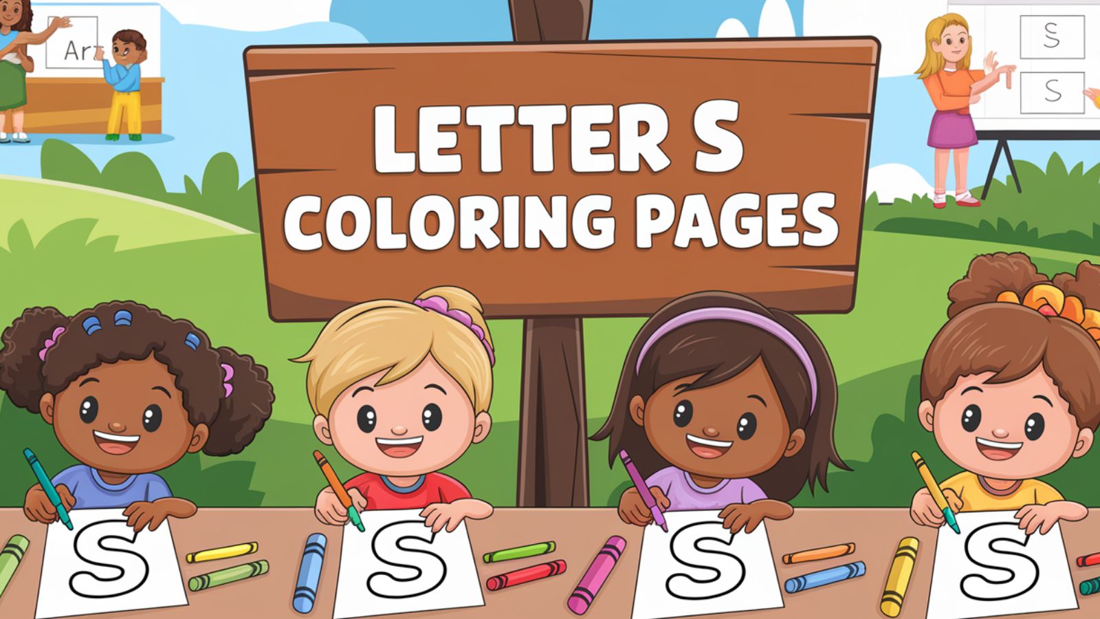 Letter S Coloring Pages – Free PDF Printables For Kids 🅂📖