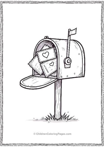 Mailbox Overflowing With Mails Free PDF Printable