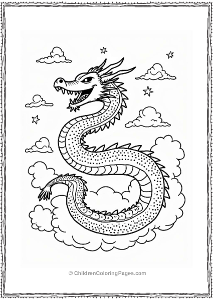 Majestic Dragon Ball Z Character Soaring In The Sky Free PDF Printable