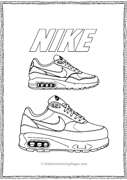 Nike Air Max Sketch Pack Edition Free PDF Printable