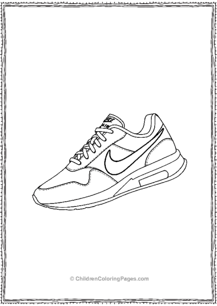 Nike Air Zoom Sneakers Side Profile Free PDF Printable