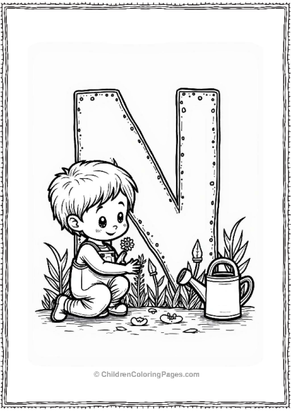 Nurturing Nature Gardening Free PDF Printable