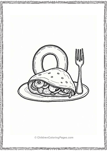 Omelette On A Plate Free PDF Printable