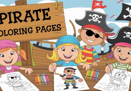 Pirate Coloring Pages – Download Free PDF Printables For Kids 🏴‍☠️⚓️☠️🖍️