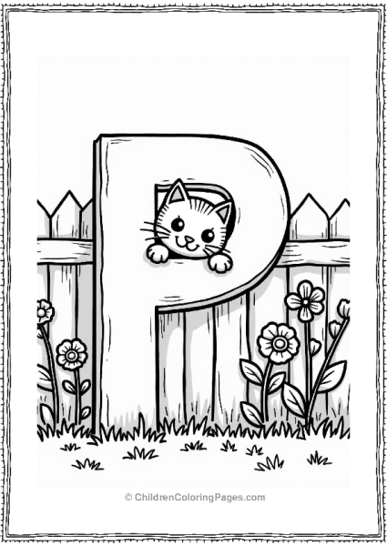 Pixelated Peeking Cat Free PDF Printable