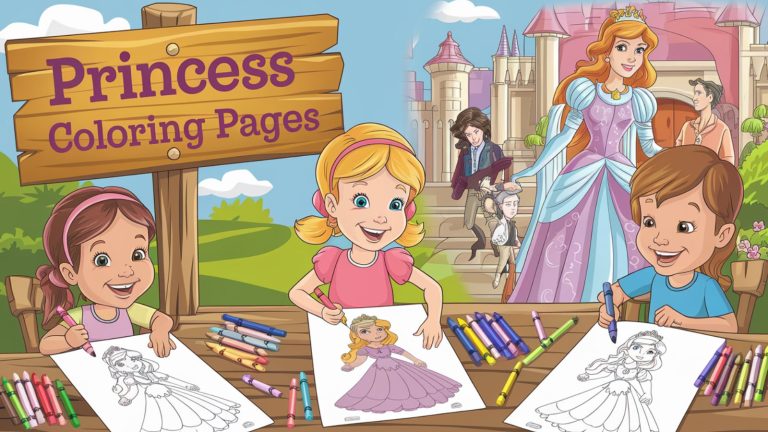 Princess Coloring Pages