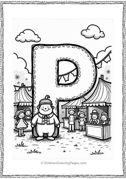 Puppet Festival Scene Free PDF Printable