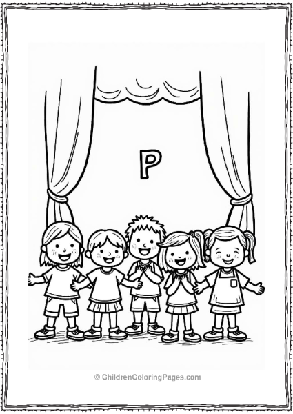 Puppet Show Audience Free PDF Printable