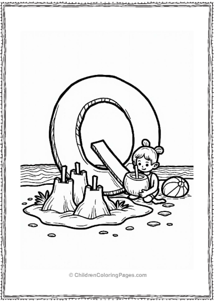 Quenching Adventure On The Beach Free PDF Printable