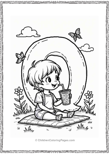 Quenching Thirst In The Park Free PDF Printable