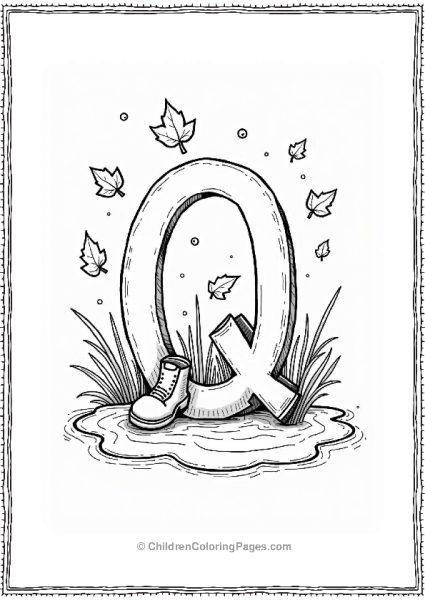 Quirky Character In Quicksand Free PDF Printable