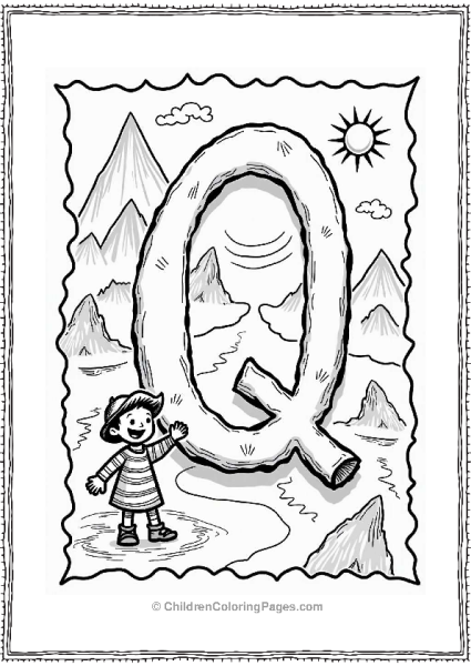 Quirky Quest Treasure Map Free PDF Printable